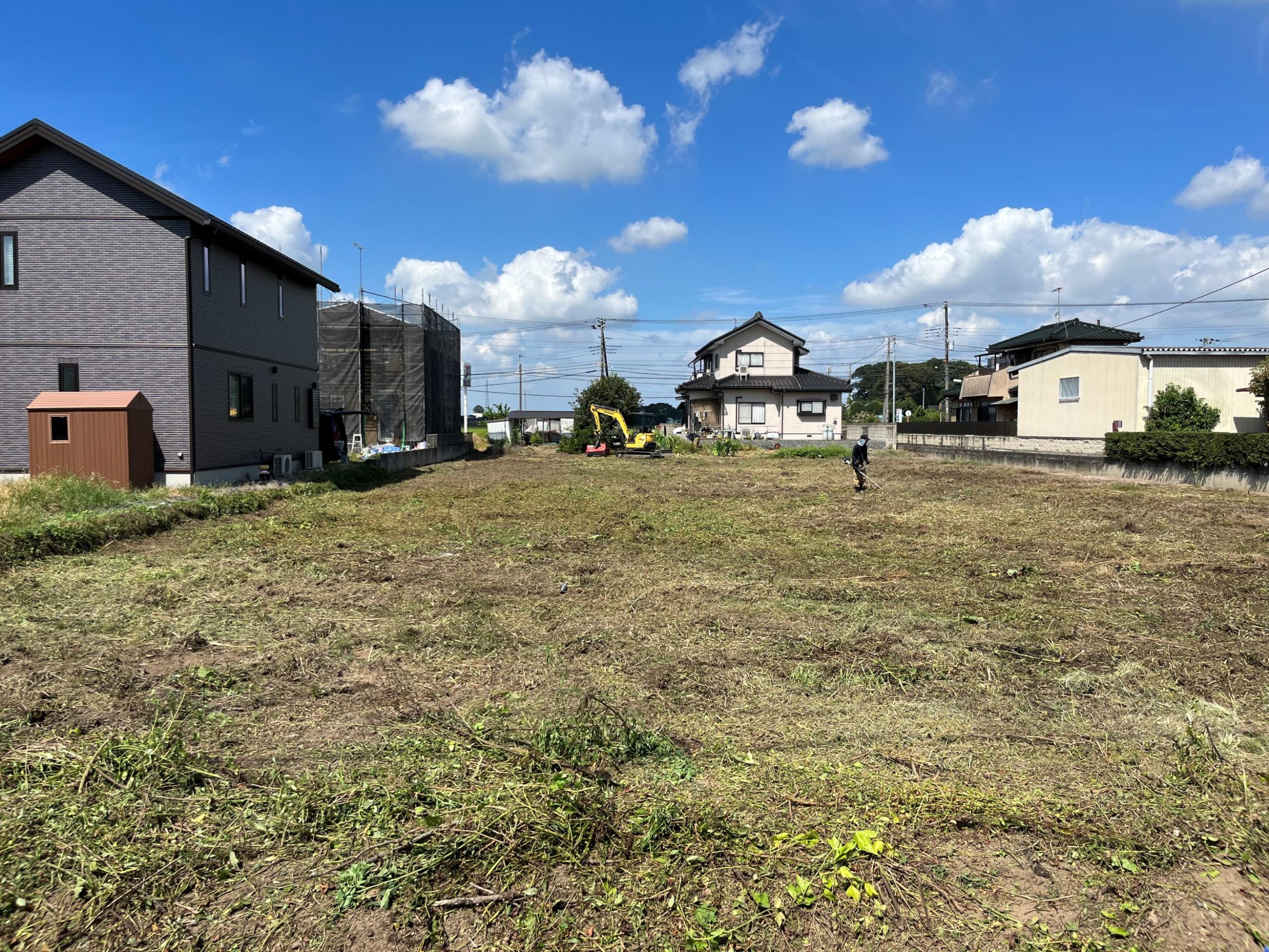 施工後｜群馬県館林市の除草ができずお困りなI様のご依頼