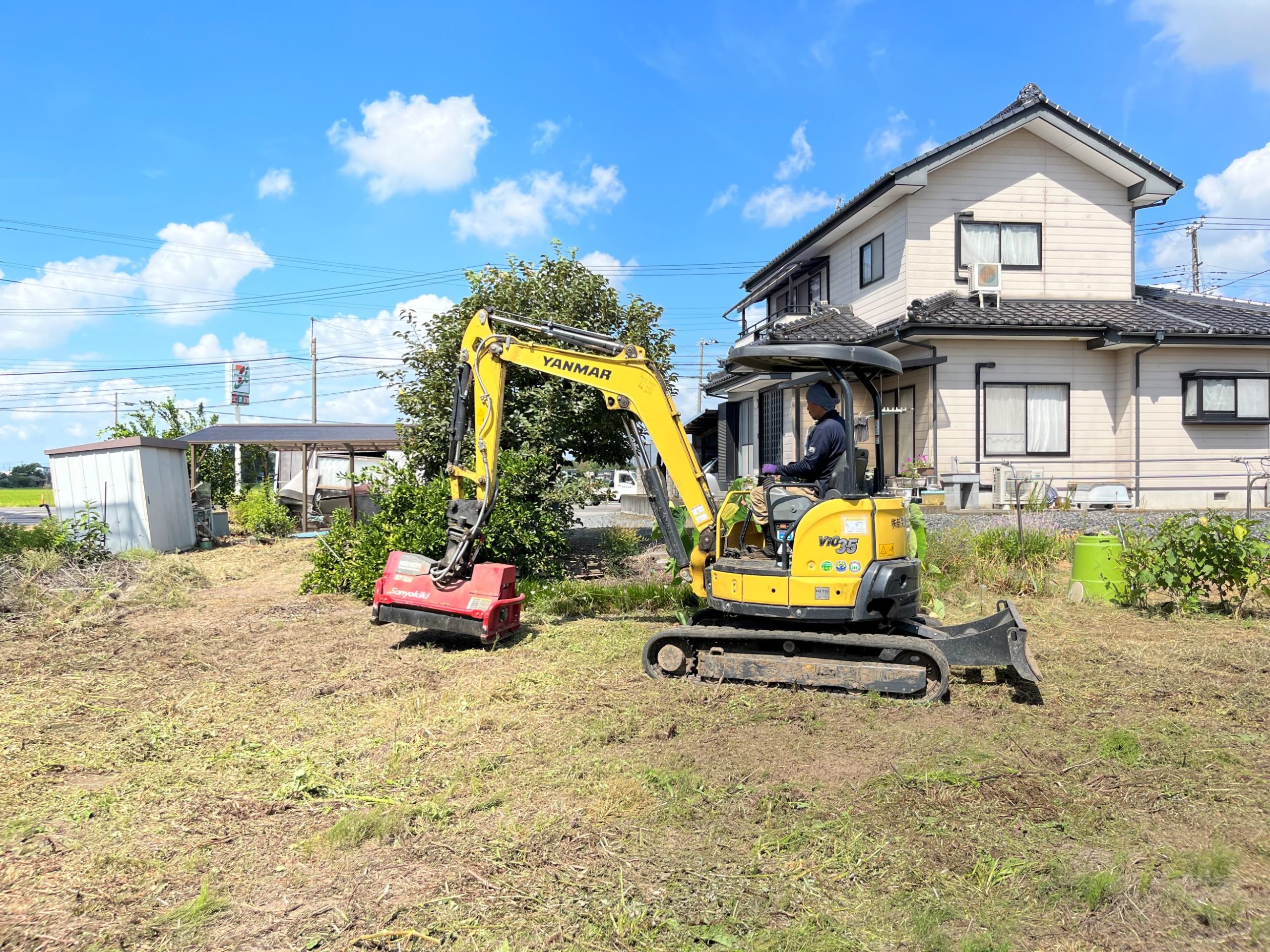 現場の画像｜群馬県館林市の除草ができずお困りなI様のご依頼
