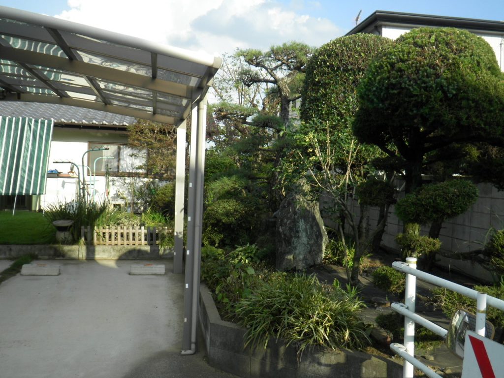 施工後｜館林市 I様邸　伐採、剪定工事